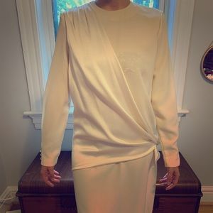 Polyester Drop Waist Dress